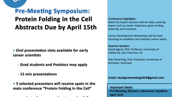 Protein Folding in the Cell- Southbridge, MA
